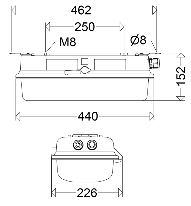 e855 dimensions