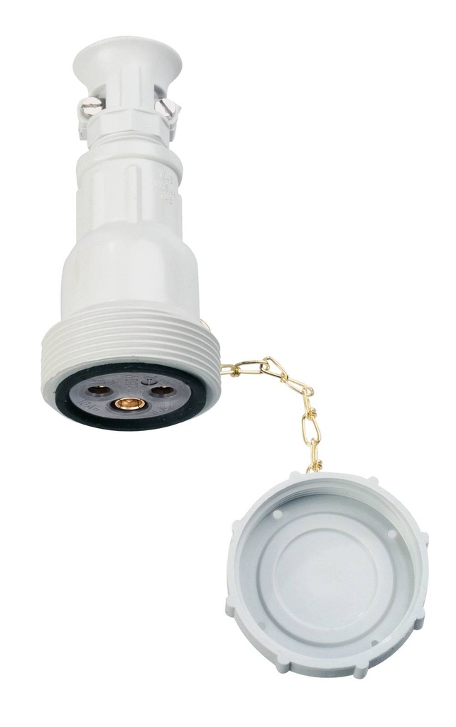 Fiche d'accouplement 1145/FS, HNA 16A 2P+E 250V plastique