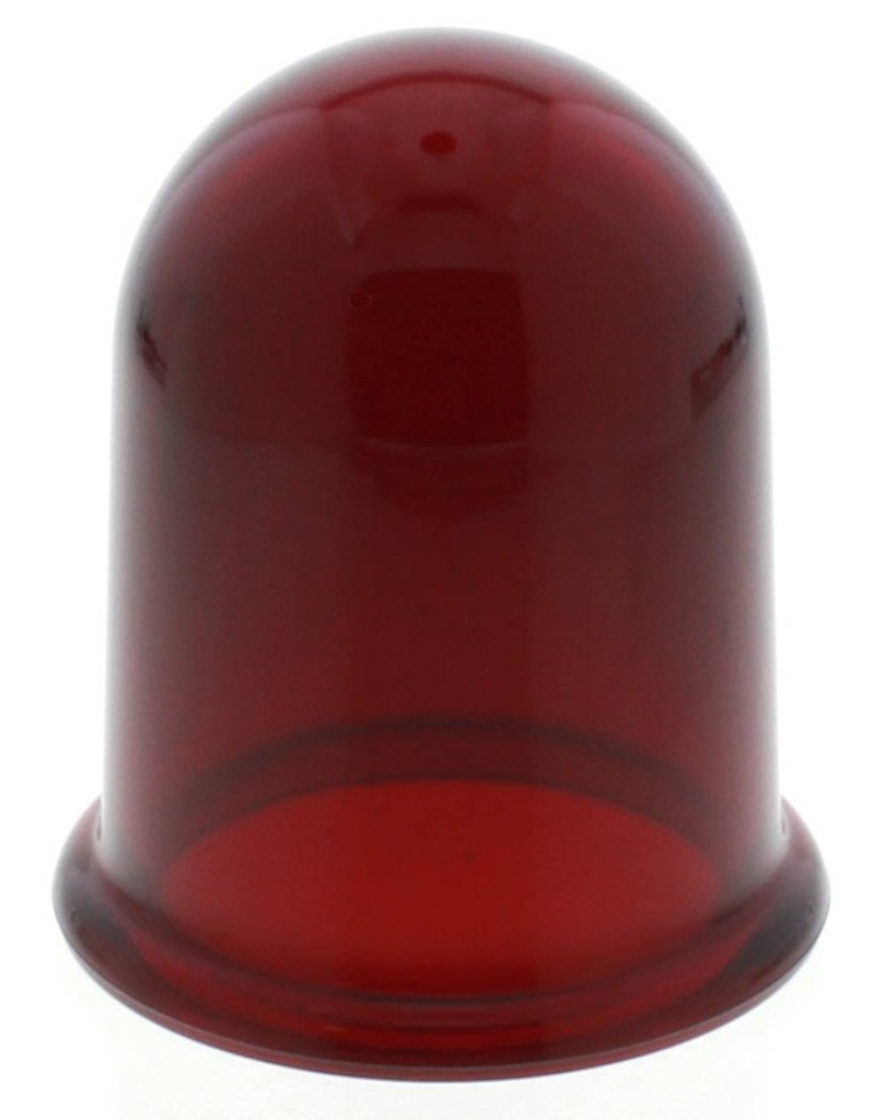 SP-1990/oT/red glas, rood, zonder drupgat voor 1017