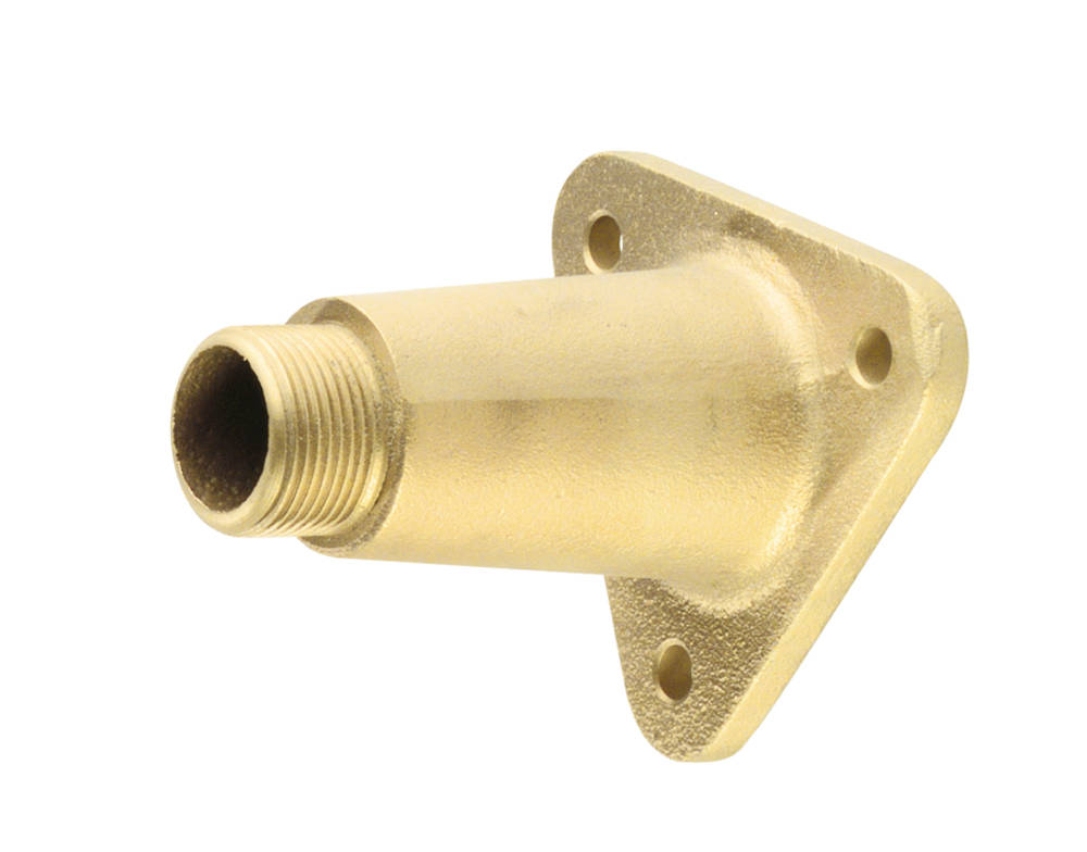 Patte au mur SP-1160 long, 60 mm pour 1017, 1131 laiton