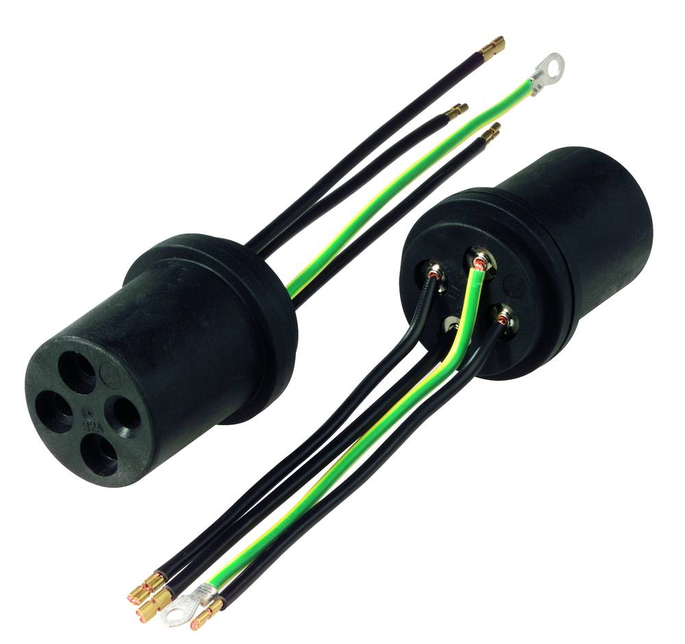 Binnenwerk CEE contactdoos 138/32, 32A, 3P+E voor 32/94