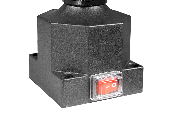 Kaartleeslamp 3W 50cm 12/24V, IP43 zwart 4000K 230lm