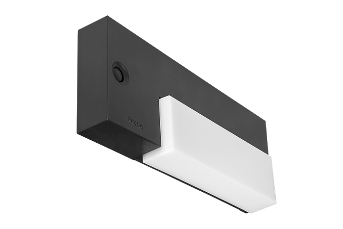 Bedarmatuur 350 S-DIM 6,5W, IP30 zwart HF 830 links