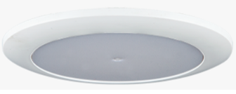 Afdekring DL60/70 opaal wit IP55