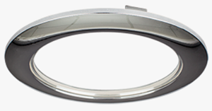 Afwerkingsring met glas DL60/70, voor spot DL60-R155 CL CH