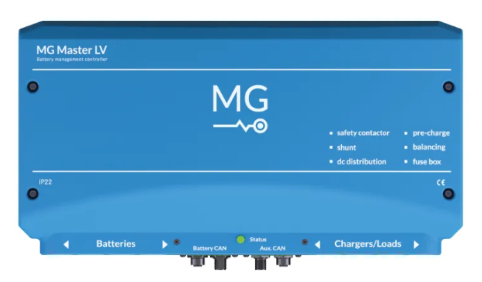 MG Energy Master LV 24-48V 1000A M12/RJ45 BMS Pc+