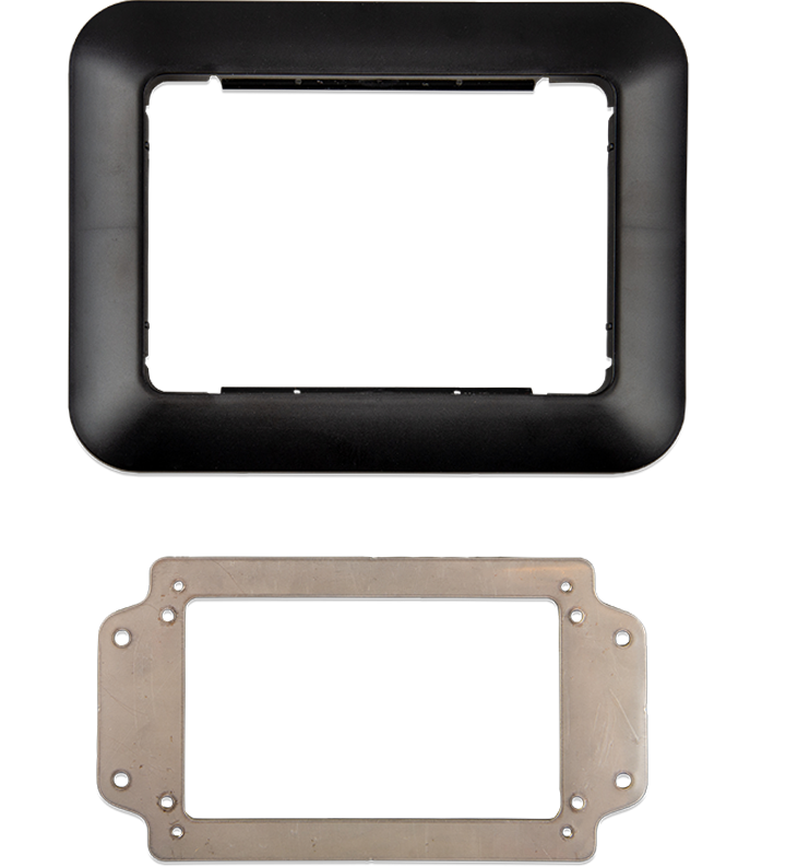 Victron GX Touch 50 adapter for CCGX cut-out
