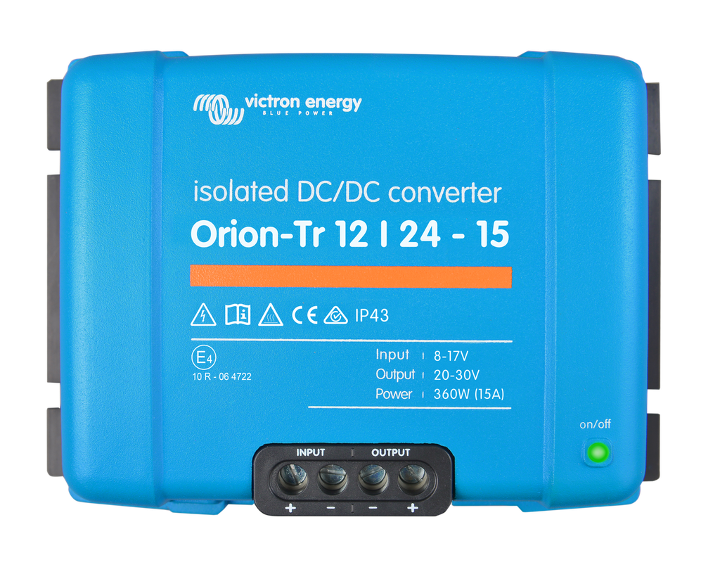 Victron Orion-Tr 12/24-15A (360W) Isolated DC-DC converter