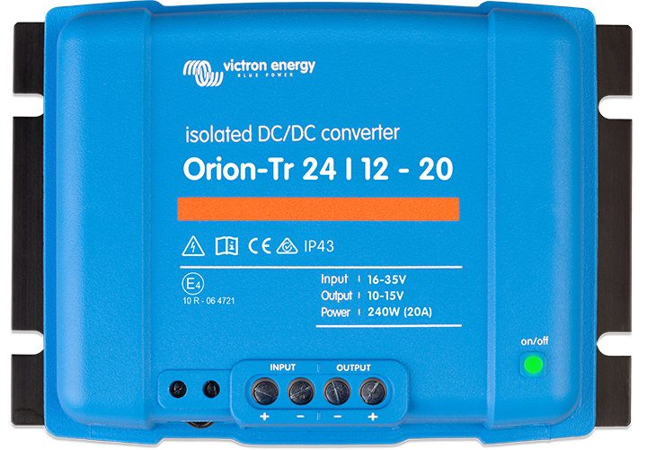 Victron Orion-Tr 24/12-20A (240W) Isolated DC-DC converter