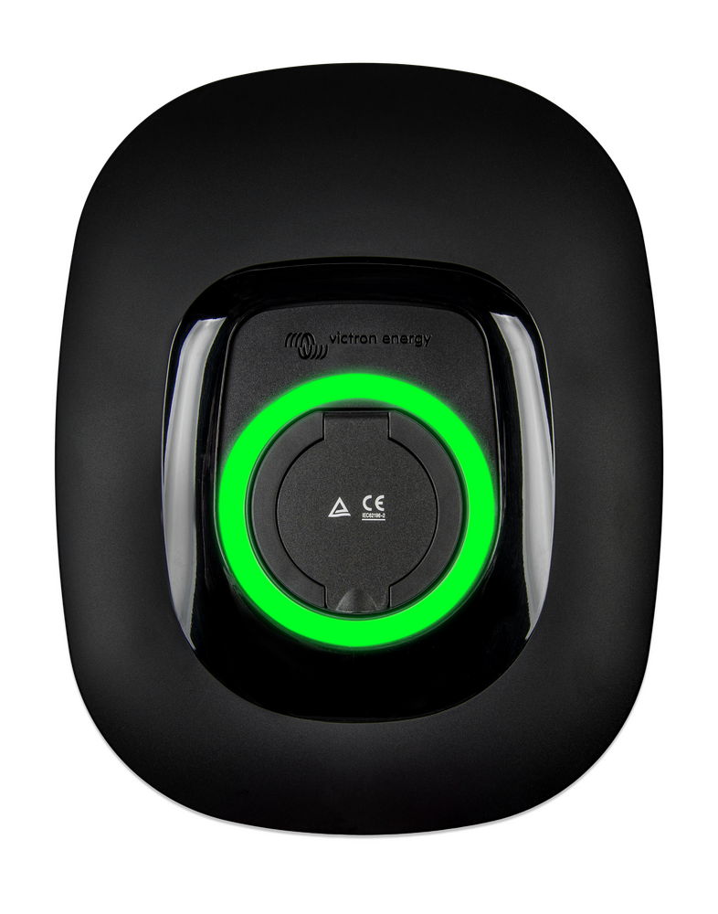Victron Black front for EV Charging station NS