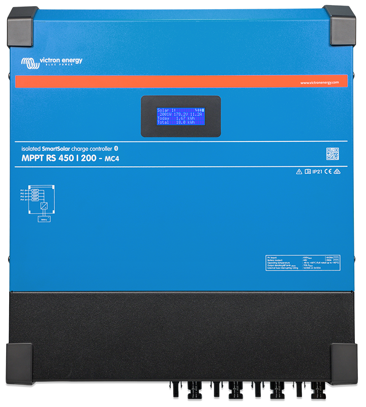 Victron SmartSolar MPPT RS 450/200-MC4 *If 0, order SCC145120512*