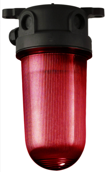 Luminaire 2000/LED-M/rd/5W, red, 230V 840 IP68 2xM20 7,5-14mm