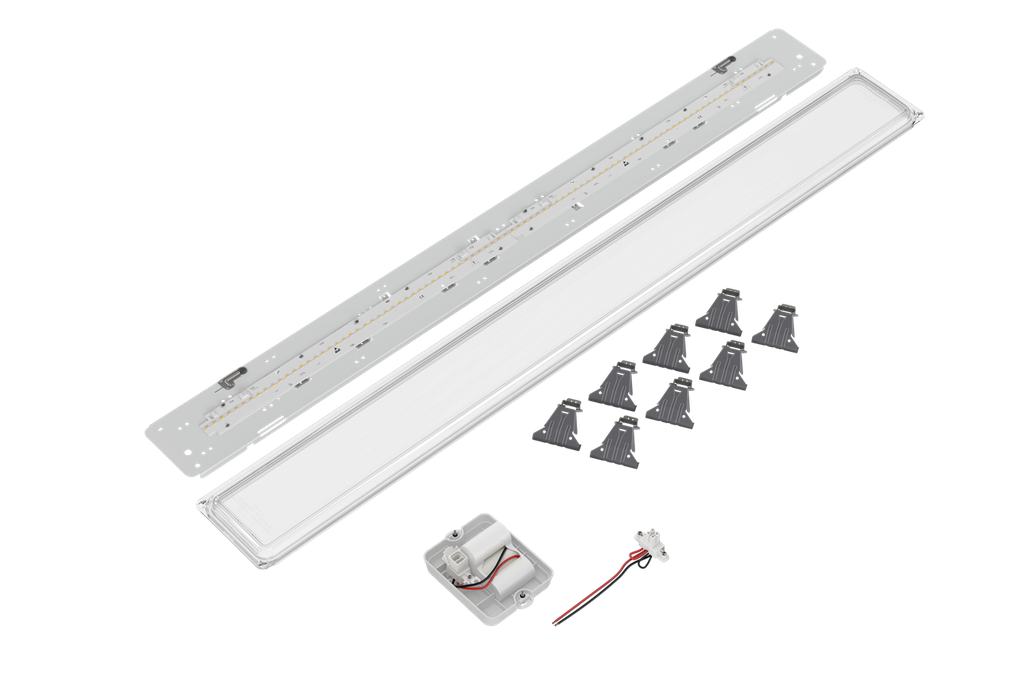 MIX KIT-1200 G2 5000 HF-EB3/ST 840 FR/PC IP66/67 incl. batterij
