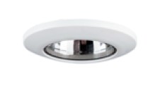 Afdekring DL60/DL70-R92 TRIM IP55 CL WH