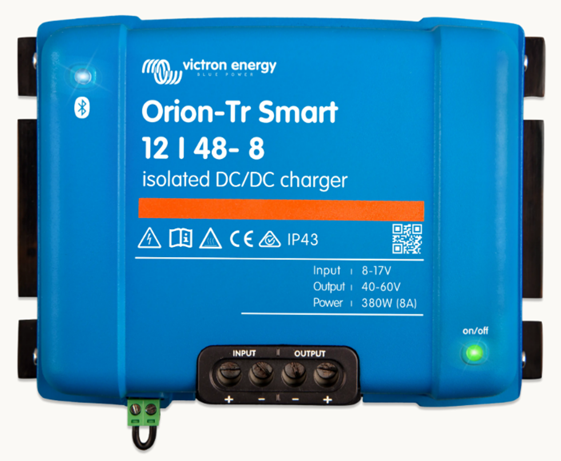 Victron Orion-Tr Smart 12/48-8A (380W) Isolated DC-DC converter