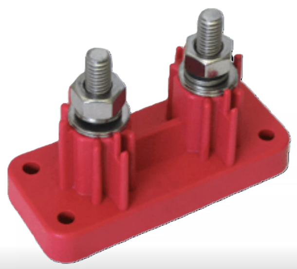 Porte de fusible Class-T rouge avec capuchon