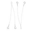 Y-ropes, set, acier