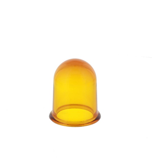 [22000345] SP-1990/oT/yellow glass, yellow, without drope hole for 1017