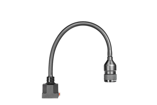 [34120G] Lampe lecture 3W 70cm 12/24V, IP20 noir 4000K 230lm