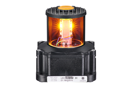 [3672403000] Feu de navigation LED S61 STY 24Vdc, 3nm 50m noir IP66/67