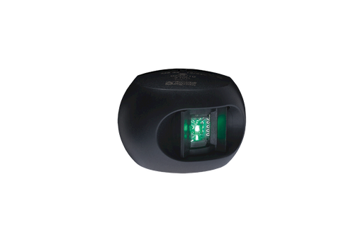 [3850001000] Feu de navigation TB noir LED 112,5°, 2nm, fixation d'à côté 12/24V