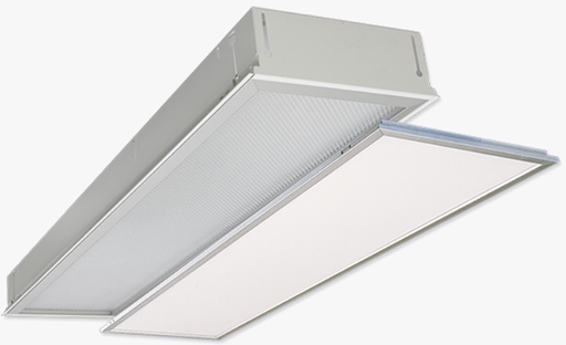 [K225283102] Armatuur DLT RS (M) LED 1400, 830 FR2 IP20 2x8W HF Opaal