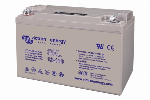 [BAT412101104] Victron 12V/110Ah Gel Deep Cycle Batt.