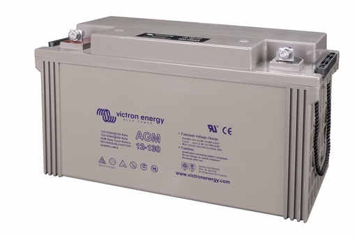 [BAT412121084] Victron 12V/130Ah AGM Deep Cycle Batt.