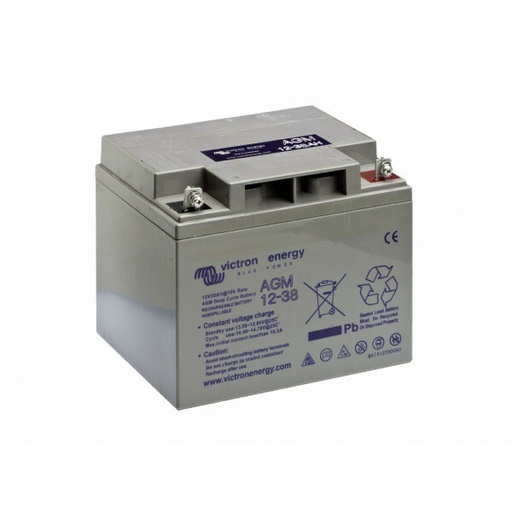 [BAT412350084] Victron 12V/38Ah AGM Deep Cycle Batt.