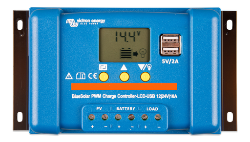 [SCC010010050] Victron BlueSolar PWM-LCD&USB 12/24V-10A