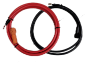 [SIMPO5000CABLE] ZYC câbles SIMPO5000 (+/-) connexion avec Multi/Quattro 2m