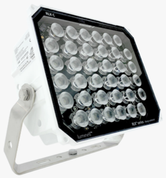 [LN1001105] Schijnwerper RLX C FL 80W 100-277Vac MB40 750 2ABAWTX 10776 lm 5000K, behuizing wit