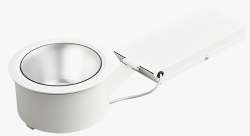 [DL70556520] Spot DL70-R155 (M) B0 800 HF, BOX EB3/S 830 2xM20 SM WH IP54