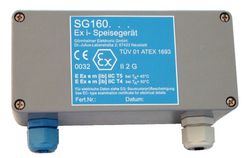 [SG160.6.0.0] Power supply for Ex-zone, 24VDC/15VDC-70mA