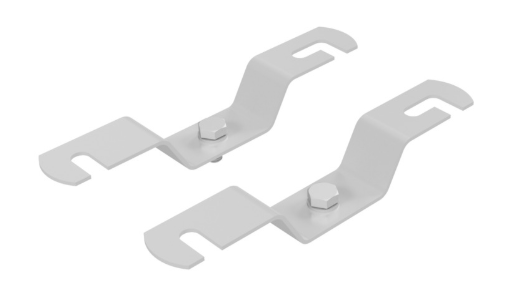 [15AVP] Ceiling brackets, set, stainless steel