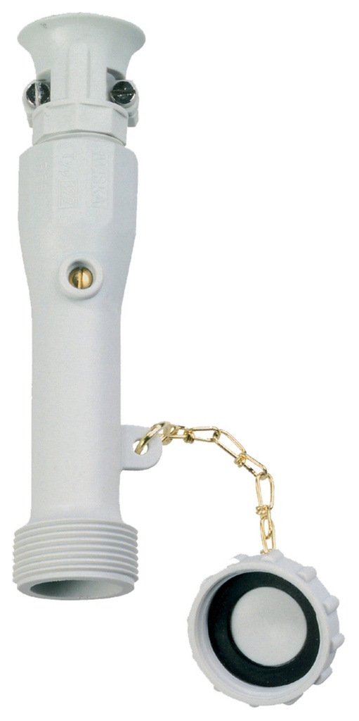 Koppelstekker 122 concentrisch, 50V 10A 1xW10A kunststof