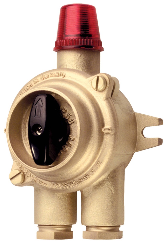 Interrupteur 1138/P, =O HNA 10A 2P + lampe témoin