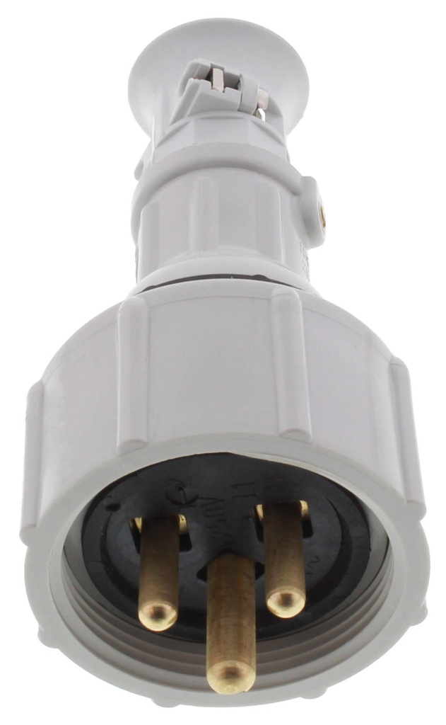 Fiche 1142/FS 16A 2P+T, HNA plastique 250V