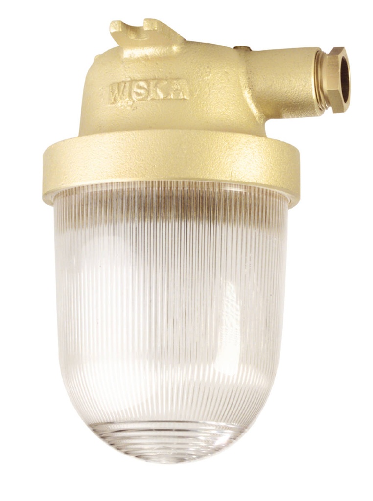 Fixture 1131/CR/clear/mT/1974, E27 -O 60W 230V brass