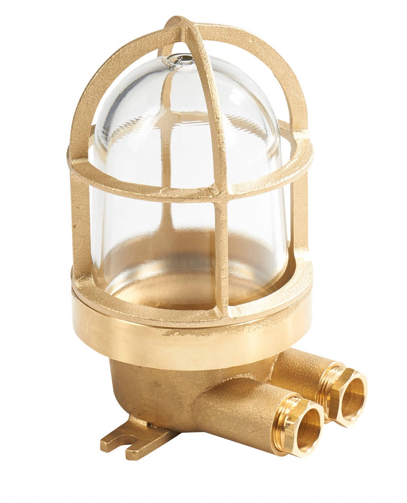 Fixture 1131/2/gK/clear/mT/1975, B22d =O 100W 230V brass