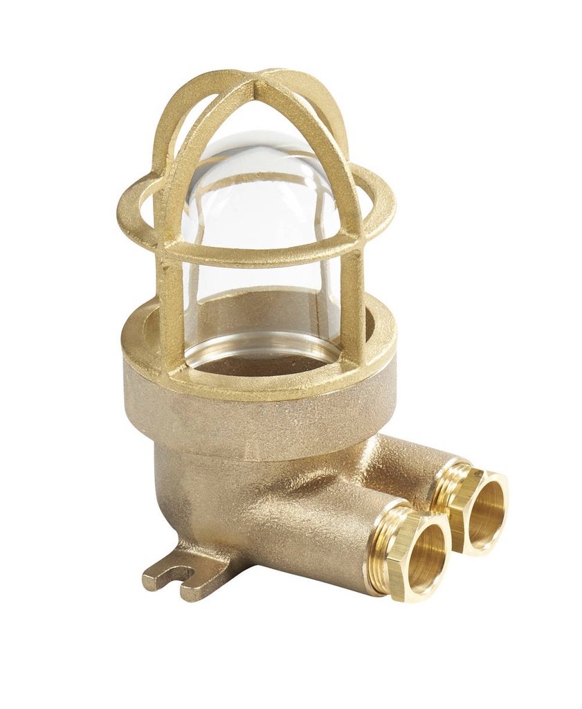 Fixture 1017/2/gK 25W 2 entries, brass + lampholder B15d ( 1985 )