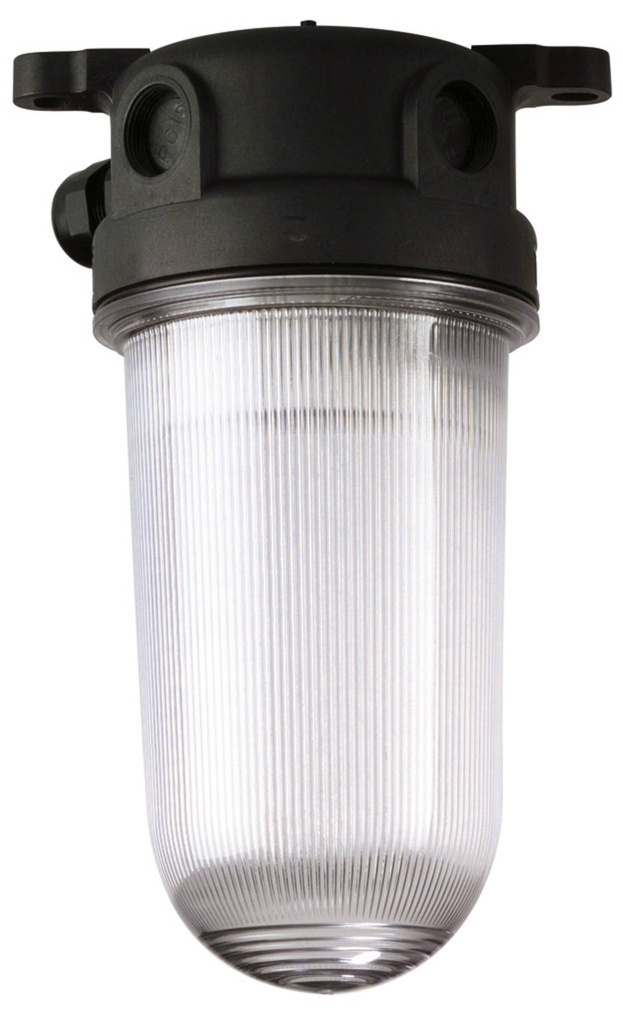 Armatuur 2000/E27/clear, IP68 polycarb. 75W E27 230V
