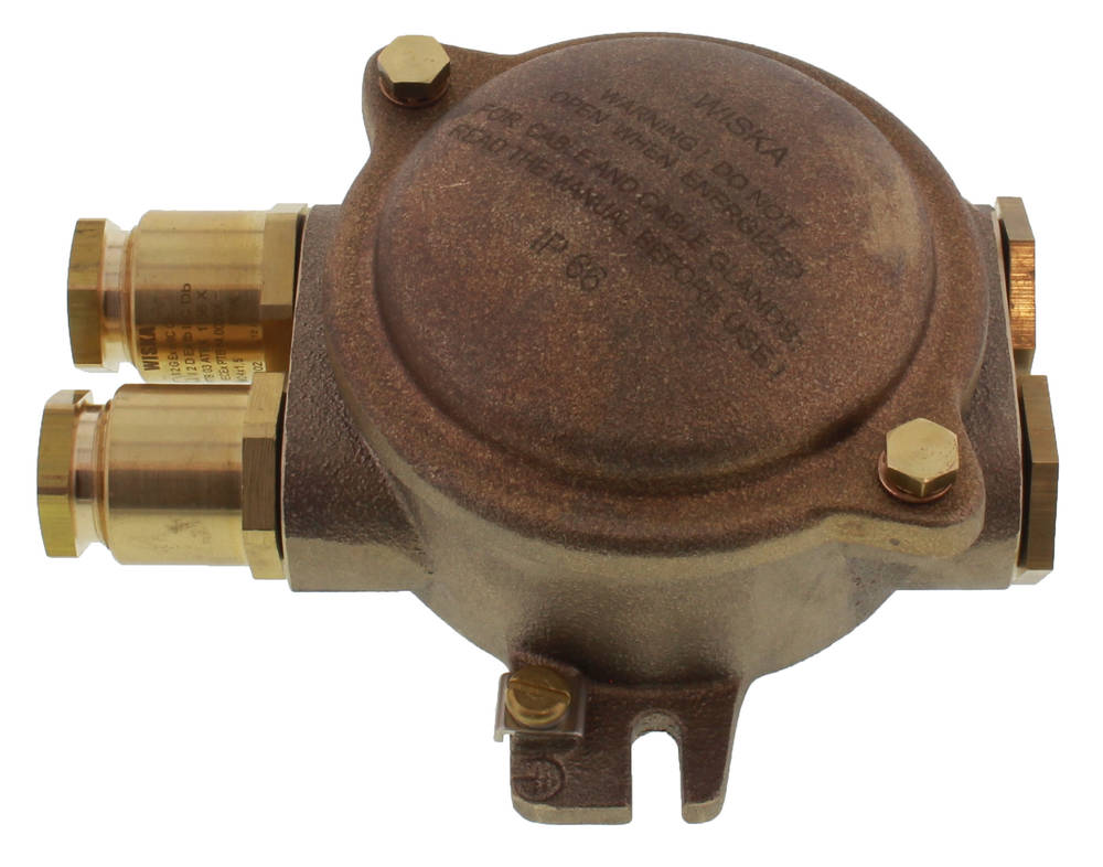 Junction box 510/2 O= 30A 4P, IP56 EEx e 500V with term.block