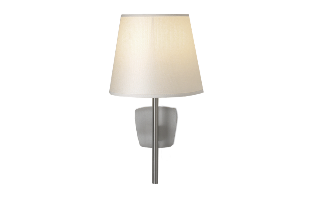 Lampe murale FLECTO 60W, IP20 TC-T E27 inox.