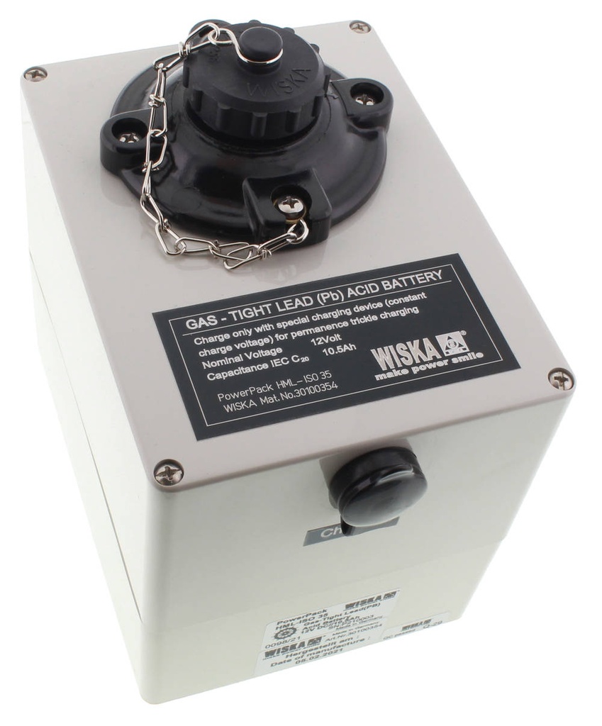 Power Pack pour HML-ISO 35, 24Vdc (2x12Vdc) - 7Ah