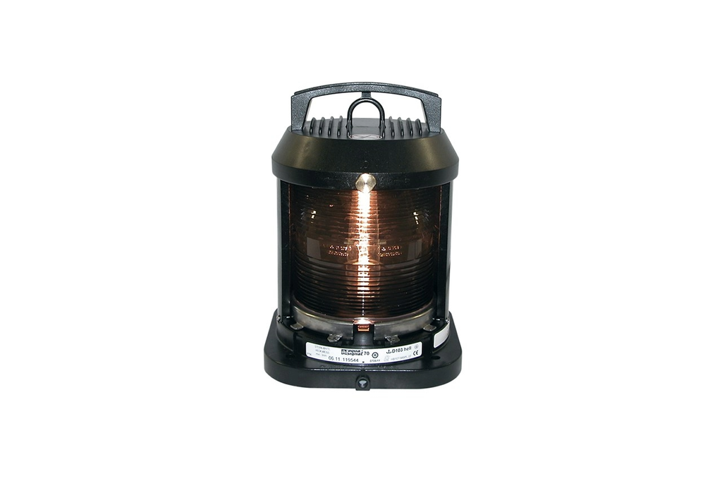 Navigation light, stern, series AS70, without lamp