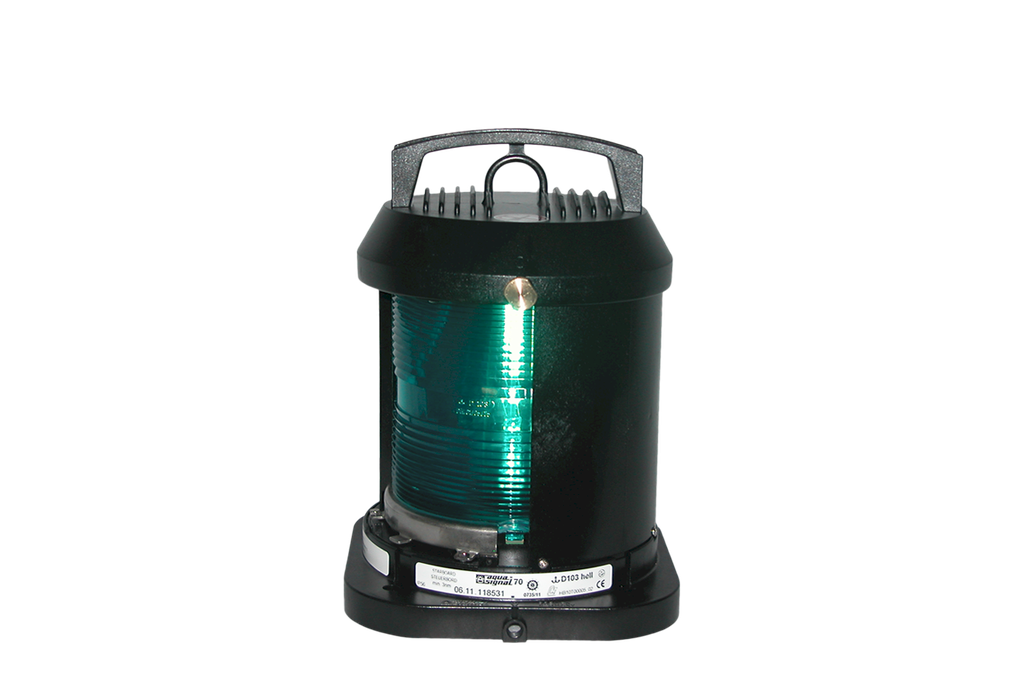 Navigation light, starboard, series AS70, without lamp