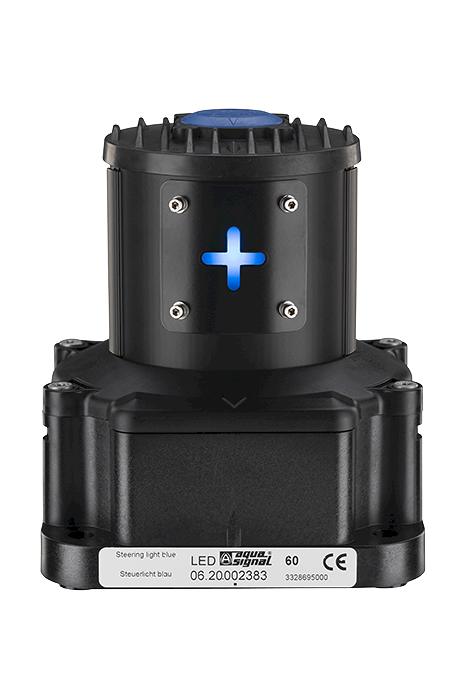 Steeringlantern ' + ' blue 115/230, LED IP66/67 'Panama' M25