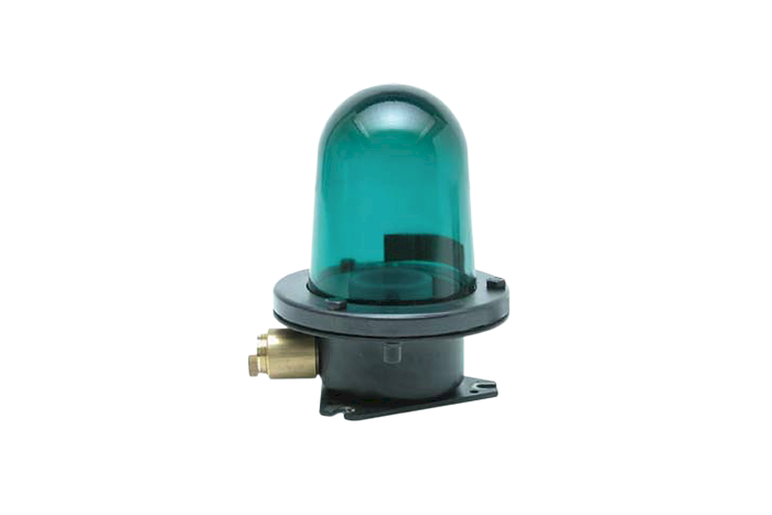 Lampe sign. 230V, vert 'Suez', E27 - 60W, inox., 1xM24