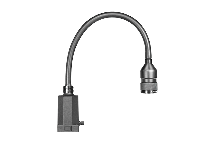 Lampe lecture 3W 70cm 12/24V, IP20 noir 4000K 230lm DIM